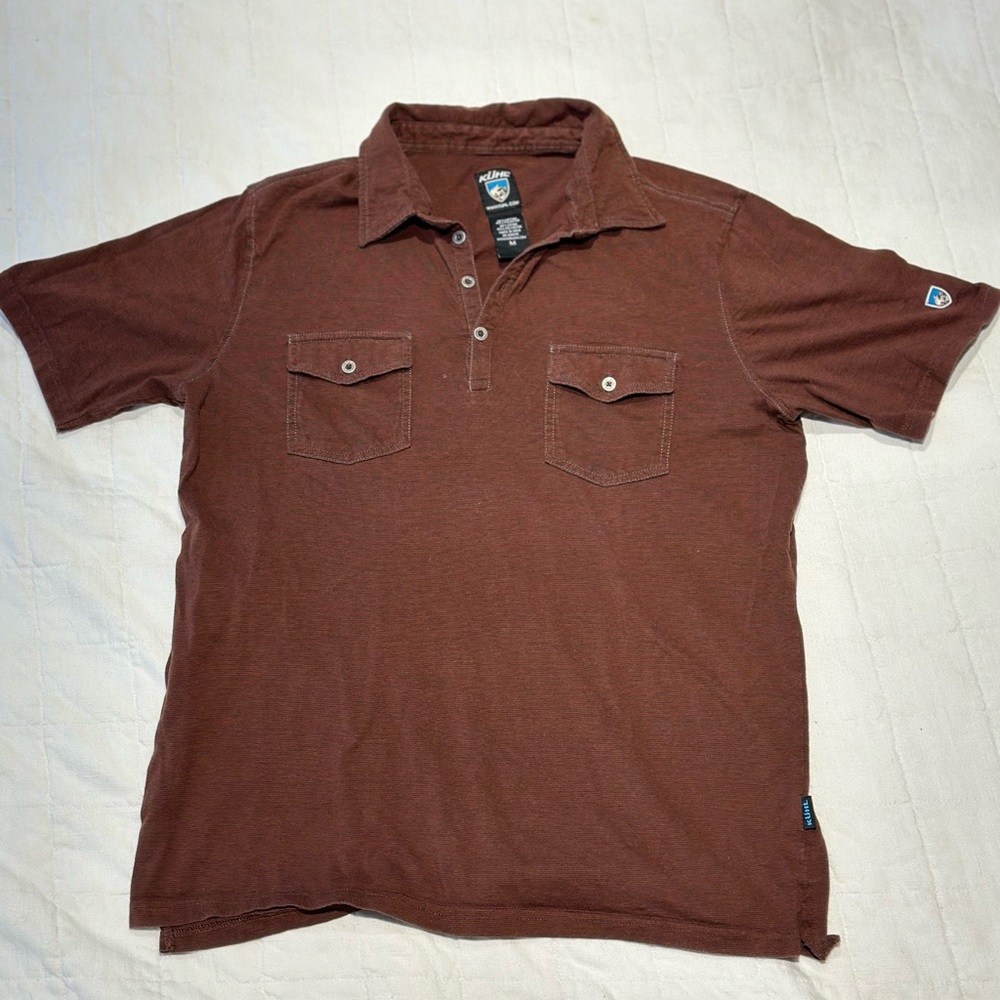 Medium KÜHL rust colored shirt